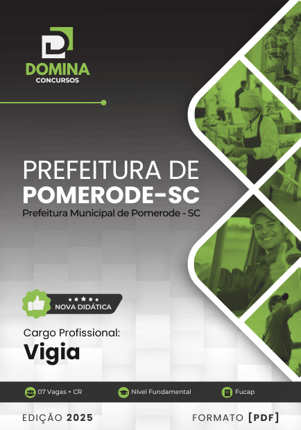 Apostila Vigia Pomerode SC 2025 1 Apostila Vigia Pomerode SC 2025