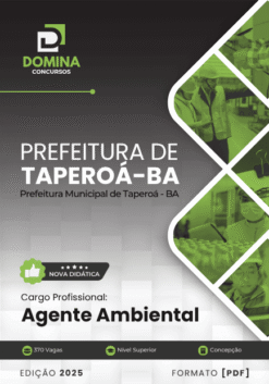 Apostila Agente Ambiental Taperoá BA 2025