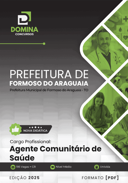 Apostila Agente Comunitário de Saúde Formoso do Araguaia TO 2025 1 Apostila Agente Comunitário de Saúde Formoso do Araguaia TO 2025
