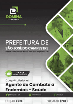 Apostila Agente de Combate a Endemias São José do Campestre RN 2026