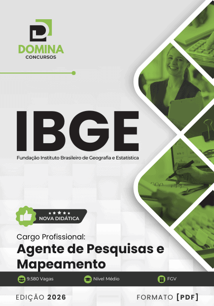 Apostila Agente de Pesquisas e Mapeamento IBGE 2026 1 Apostila Agente de Pesquisas e Mapeamento IBGE 2026