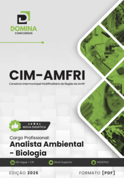 Apostila Analista Ambiental Biologia CIM AMFRI SC 2026
