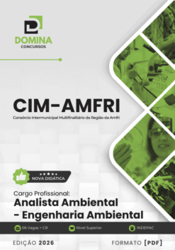 Apostila Analista Ambiental Engenharia Ambiental CIM AMFRI SC 2026