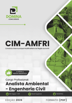 Apostila Analista Ambiental Engenharia Civil CIM AMFRI SC 2026
