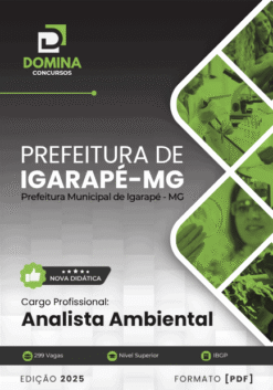 Apostila Analista Ambiental Igarapé MG 2025