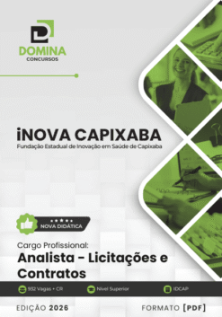 Apostila Analista de Licitações e Contratos iNOVA Capixaba 2026