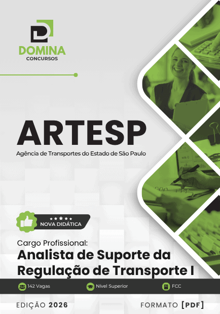 Apostila Analista de Suporte de Transporte ARTESP 2026 1 Apostila Analista de Suporte de Transporte ARTESP 2026