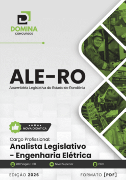Apostila Analista Legislativo Engenharia Elétrica ALE RO 2026