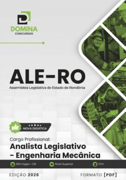 Apostila Analista Legislativo Engenharia Mecânica ALE RO 2026