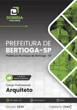 Apostila Arquiteto Bertioga SP 2026