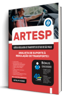 Apostila ARTESP 2025 - Analista de Suporte à Regulação de Transporte I
