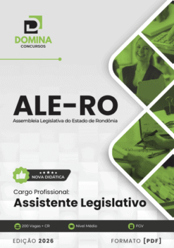 Apostila Assistente Legislativo ALE RO 2026