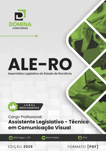 Apostila Assistente Legislativo Técnico em Comunicação Visual ALE RO 2026 1 Apostila Assistente Legislativo Técnico em Comunicação Visual ALE RO 2026