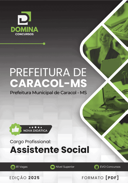 Apostila Assistente Social Caracol MS 2025 1 Apostila Assistente Social Caracol MS 2025