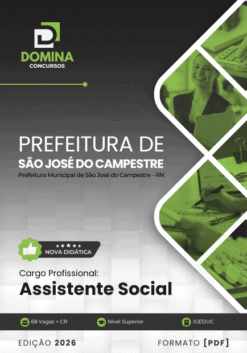 Apostila Assistente Social São José do Campestre RN 2026