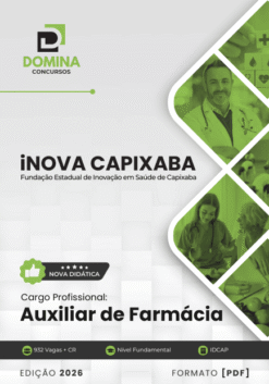 Apostila Auxiliar de Farmácia iNOVA Capixaba 2026