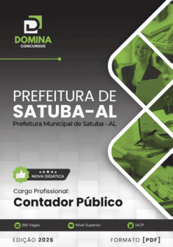 Apostila Contador Público Satuba AL 2026