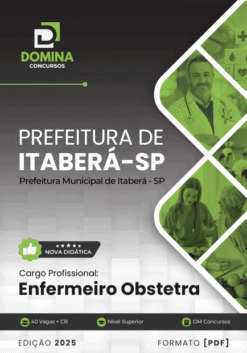 Apostila Enfermeiro Itaberá SP 2025