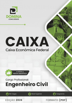 Apostila Engenheiro Civil Caixa Econômica Federal CEF 2026