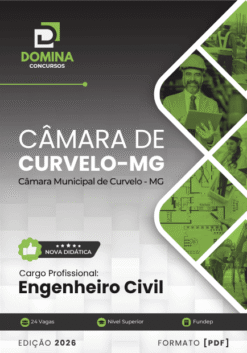 Apostila Engenheiro Civil Câmara Curvelo MG 2026