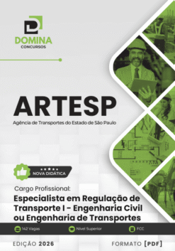 Apostila Especialista em Regulação de Transporte Engenharia Civil ARTESP 2026