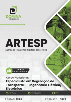 Apostila Especialista em Regulação de Transporte Engenharia Elétrica ARTESP 2026