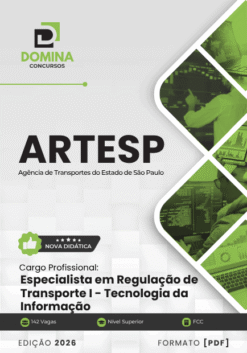 Apostila Especialista em Regulação de Transporte TI ARTESP 2026