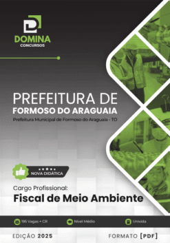 Apostila Fiscal de Meio Ambiente Formoso do Araguaia TO 2025