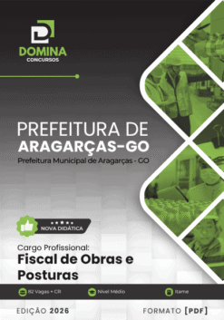 Apostila Fiscal de Obras e Posturas Aragarças GO 2026