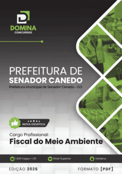 Apostila Fiscal do Meio Ambiente Senador Canedo GO 2026