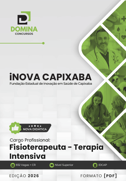 Apostila Fisioterapeuta Terapia Intensiva iNOVA Capixaba 2026 1 Apostila Fisioterapeuta Terapia Intensiva iNOVA Capixaba 2026