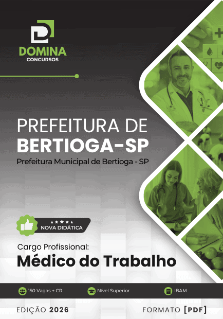 Apostila Médico do Trabalho Bertioga SP 2026 1 Apostila Médico do Trabalho Bertioga SP 2026
