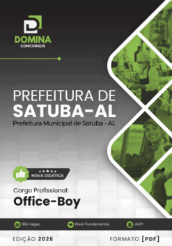 Apostila Office-Boy Satuba AL 2026