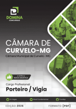 Apostila Porteiro Vigia Câmara Curvelo MG 2026