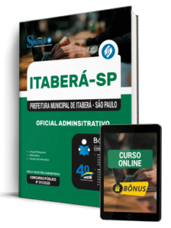 Apostila Prefeitura de Itaberá - SP 2025 - Oficial Administrativo