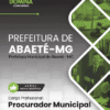Apostila Procurador Municipal Abaeté MG 2026