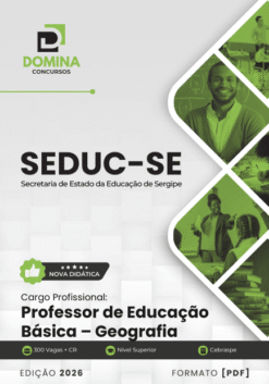 Apostila Professor de Geografia SEDUC SE 2026