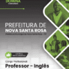 Apostila Professor de Inglês Nova Santa Rosa PR 2026
