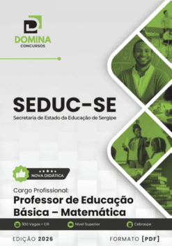 Apostila Professor de Matemática SEDUC SE 2026