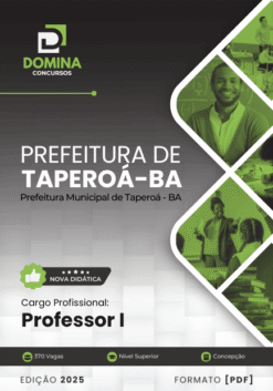 Apostila Professor Taperoá BA 2025