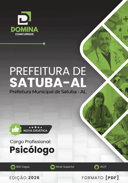 Apostila Psicólogo Satuba AL 2026 1 Apostila Psicólogo Satuba AL 2026