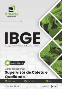 Apostila Supervisor de Coleta e Qualidade IBGE 2026