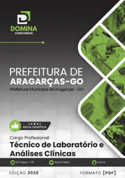 Apostila Técnico de Laboratório e Análises Clínicas Aragarças GO 2026