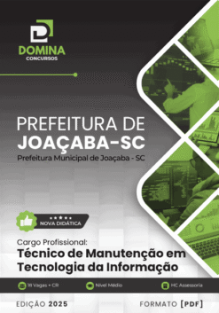 Apostila Técnico de Manutenção de TI Joaçaba SC 2025