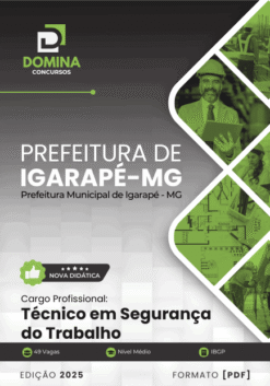 Apostila Técnico em Segurança do Trabalho Igarapé MG 2025