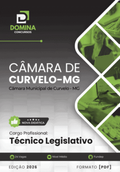 Apostila Técnico Legislativo Câmara Curvelo MG 2026