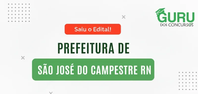 concurso sao jose campestre rn
