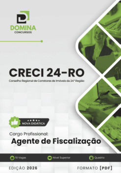Apostila Agente de Fiscalização CRECI 24 RO 2026