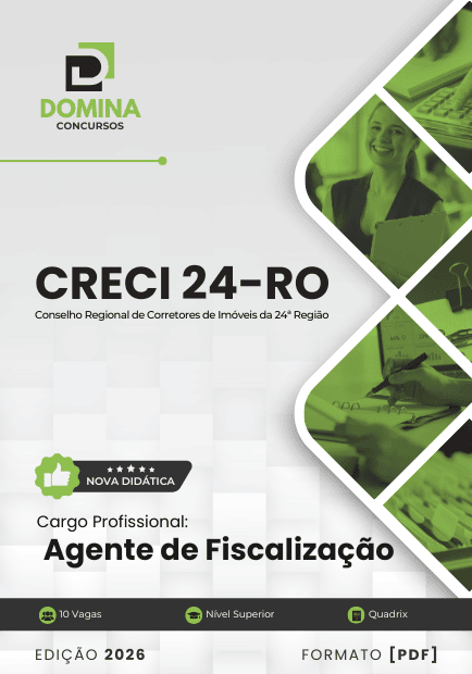 Apostila Agente de Fiscalização CRECI 24 RO 2026 1 Apostila Agente de Fiscalização CRECI 24 RO 2026