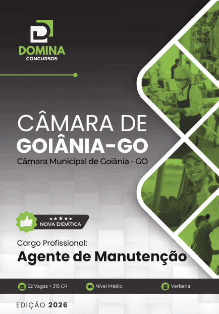 Apostila Agente de Manutenção Câmara Goiânia GO 2026 1 Apostila Agente de Manutenção Câmara Goiânia GO 2026
